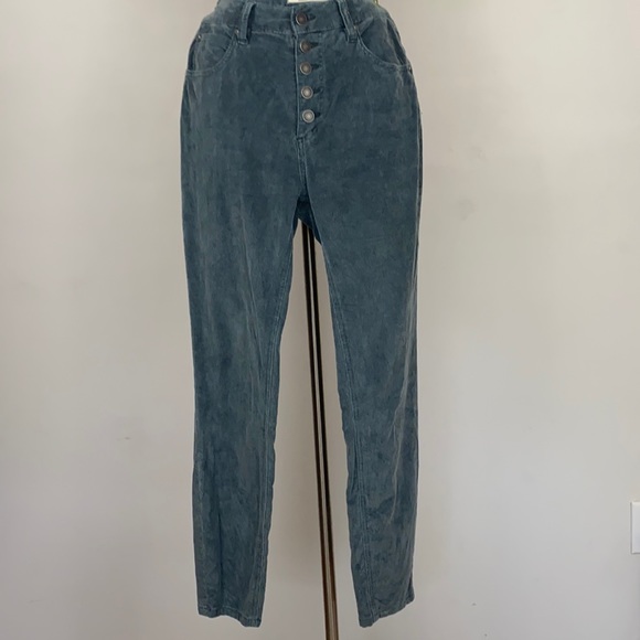 Free People Pants - Free People button front corduroy pants Size 27
